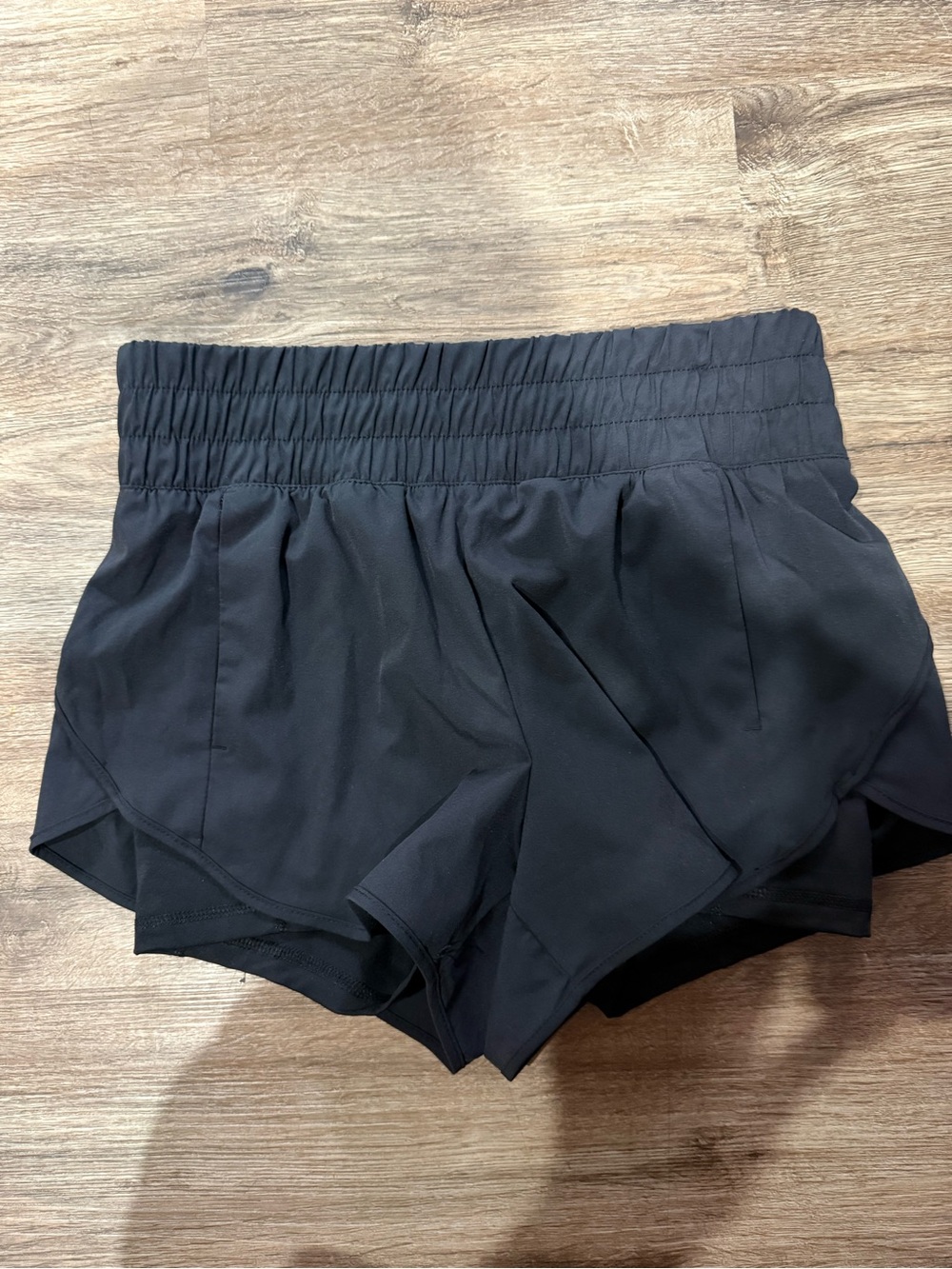 Avia Black Women's Athletic Shorts with Elastic Waist